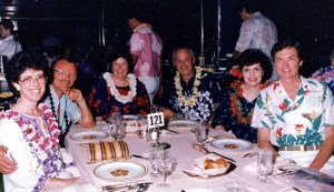 Dinner on board the USS Constitution with NAME luminaries--when we are all young and beautiful.