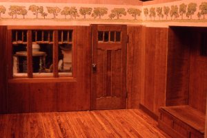 Frieze applied before trims.