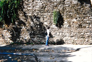 City gate and wall in Florence
